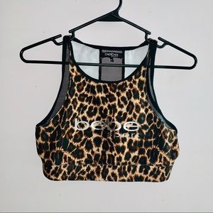 Cheetah sports bra